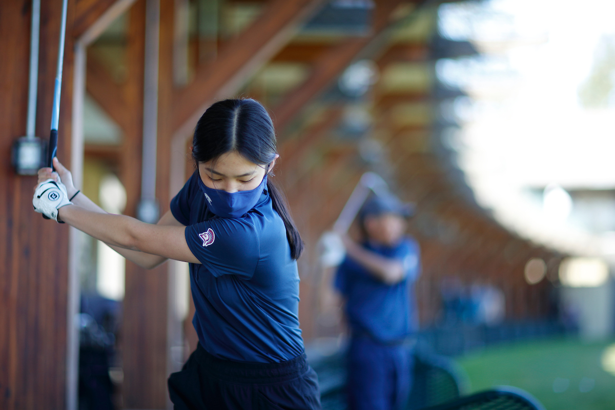 Leticia at the HP range